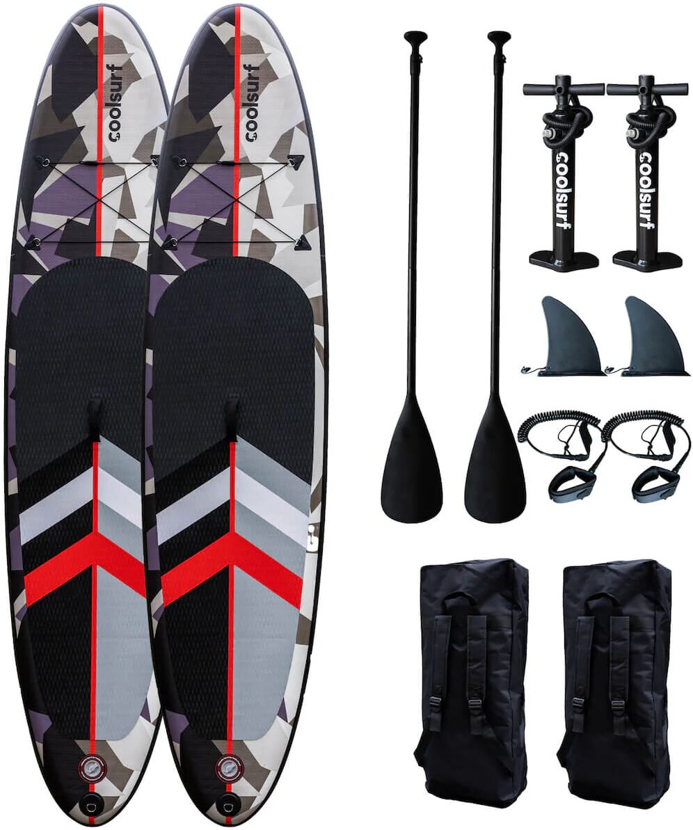 CoolSnow.dk - Populært udstyr og skibriller til din skiferie! 2 x CoolSurf PHOENIX Paddleboard - Puhallettava SUP 3,2M