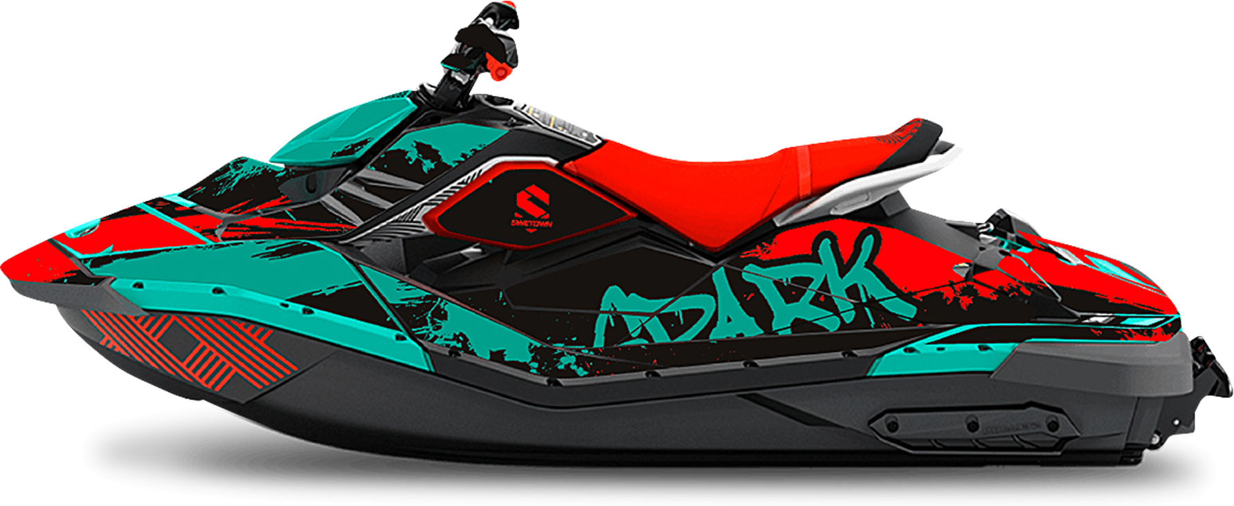 SWETOWN Tarrasarja SweTown Sea-Doo Spark Dipper Candy-Sininen-Punainen