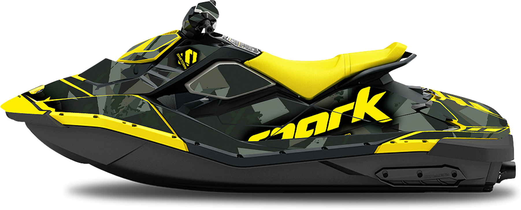 SWETOWN Tarrasarja SweTown Sea-Doo Spark Fury Keltainen