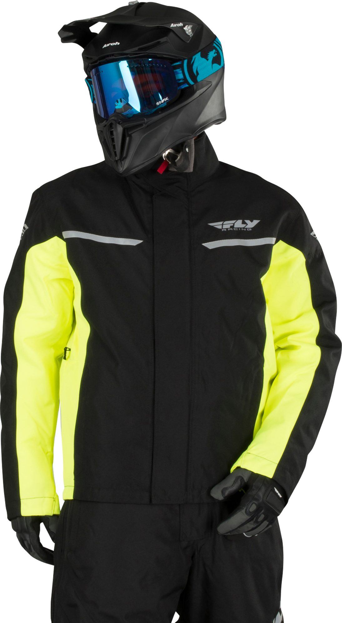 FLY Racing Takki FLY Aurora Musta - HiVis