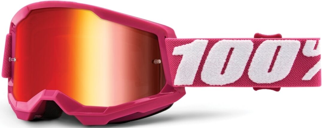 100% Strata II Extra Fletcher Motocross-suojalasit Pinkki unisex yksi koko