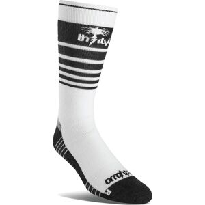 THIRTYTWO SPRING BREAK SOCK BLACK WHITE S-M