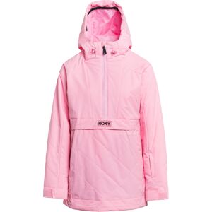 ROXY RADIANT LINES OVERHEAD ANORAK PINK FROSTING M