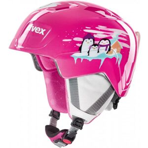 Manic - Casque de Ski pour Enfants - Réglage de la Taille Individuel - Ventilation Optimisée - Pink Penguin - 46-50 cm (56/6/226/91/01) - Uvex - Publicité