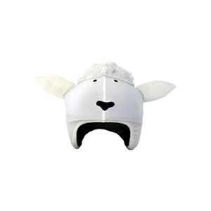 Coolcasc Housse de casque fantaisie - - Mouton blanc - Taille unique - Publicité