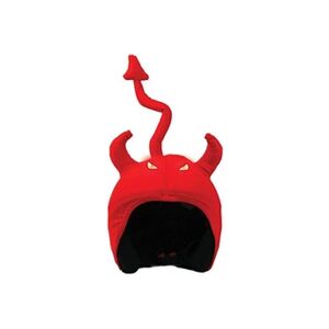 GENERIQUE Housse de casque fantaisie - Coolcasc - Démon rouge - Taille unique - Publicité