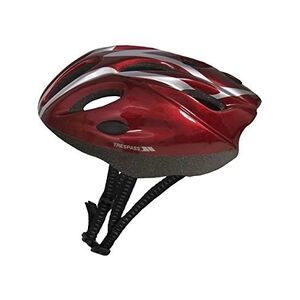 GENERIQUE Trespass tanky casque de vélo pour enfant rouge rouge métallique 48-52 cm - Publicité