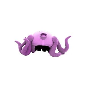 GENERIQUE Housse de casque fantaisie - Coolcasc - Pieuvre violette - Taille unique - Publicité