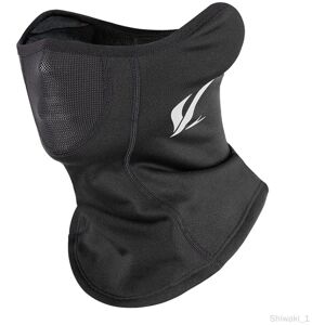 hiver Coupe-Vent Pour Sport Ski Cou Couverture De Visage Écharpe Noir Argent - Publicité