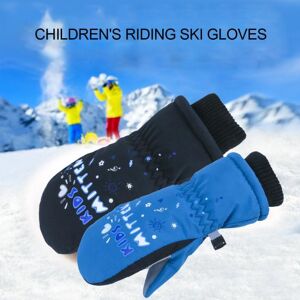 Mitaines chaudes imperméables pour enfants, gants de Ski coupe-vent et antidérapants pour garçons et filles - Publicité