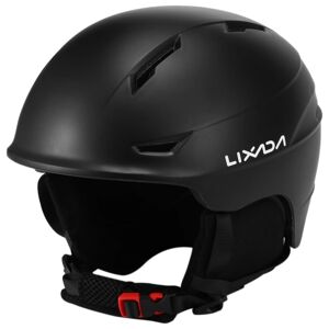 TOMTOP Casque de snowboard Lixada avec cache-oreilles détachable Hommes Femmes Casque de ski de sécurité avec masque à sangle fixe Ski professionnel Casque de sports de neige - Publicité