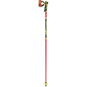 Leki Venom SL Bâtons de ski 3D pour adulte Rouge/Jaune fluo 120 cm - Publicité