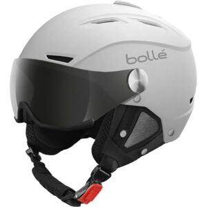 Bollé BACKLINE VISOR White Matte Silver Gun S 54-56cm, Casque de ski, Small, Mixte Adulte - Publicité