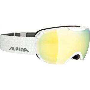 ALPINA Unisexe Adultes, PHEOS S QV Lunettes de ski, white, One Size - Publicité