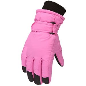 Allence Gants de Ski pour Enfants, -40℃ l'hiver Gants Épais et Chauds pour Garçon Fille 4-12 Ans, Antidérapant Neige Gants Imperméable Coupe-Vent pour Patinage Snowboard Motoneige - Publicité