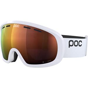 POC Fovea Mid Clarity Lunettes de Ski Adulte Unisexe, Hydrogen White/Spektris Orange, One - Publicité