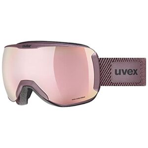 Uvex Unisexe Adulte, downhill 2100CV planet Lunettes de ski à contraste renforcé, durable, rose mat/rose/vert, taille unique - Publicité