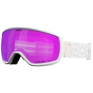 Giro  Lunettes de ski pour femme – White Limitless – Verres rose vif - Publicité