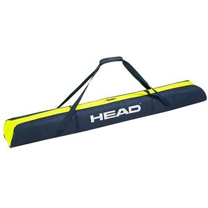 HEAD Sac à Skis Double Skitasche Unisexe-Adulte, Bleu Jaune, 175 cm - Publicité