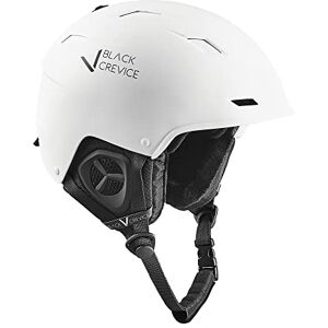 Black Crevice Casque de Ski Gerlos Adulte (Unisexe), Blanc, 2 = L (58-61 cm) - Publicité