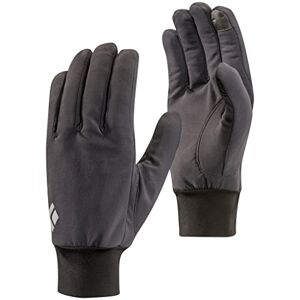 Black Diamond Gants LightWeight Softshell Gants tactiles en softshell avec stretch Idéaux pour activités par temps clément Mixte Adulte, Gris (Smoke), S - Publicité