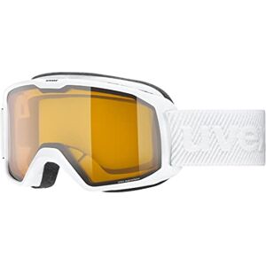 Uvex Masque de ski Elemnt LGL Unisexe Pour adulte Blanc/lasergold Lite Taille unique - Publicité