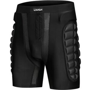 Lixada Short de protection rembourré pour snowboard, homme et femme, pantalon de protection rembourré 3D pour snowboard, patinage et ski - Publicité