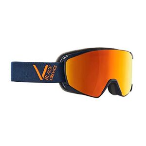 Black Crevice Unisexe Masque de Ski Schladming, Navy Orange Taille M (Tour de tête 55-58 cm) - Publicité