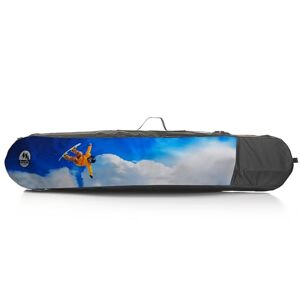 BambiniWelt by Rafael K. Sac de snowboard pour enfant Grand espace de rangement Casque de snowboard et lunettes de ski Gants (modèle 9, 150 cm) - Publicité