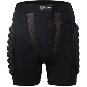 Jomewory Short rembourré 3D, short de protection rembourré pour homme – Short rembourré de protection contre les chocs pour ski, patinage sur glace, snowboard, skateboard, hanche, fessier, coccyx pour homme et - Publicité