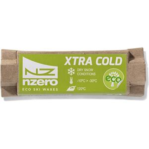 N-ZERO NZERO Bloc de Fart végétal et écologique pour Skis, Snowboard 50 g - Publicité