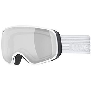 uvex Scribble Fm Sph Masque de Ski pour Enfants Sans Distorsion et Anti-Buée Vision Sans Distorsion White/Silver-Clear One Size - Publicité