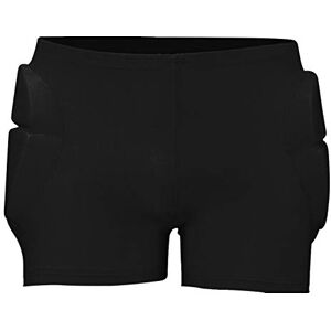 Jiakalamo Short rembourré de protection des hanches pour enfants, short rembourré de protection 3D, coussinets de fesses pour snowboard, patin, protection des hanches (noir, taille : L) - Publicité