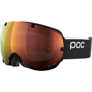 POC Lobes Clarity Lunettes de Ski Adulte Unisexe, Hydrogen White/Spektris Orange, Taille Unique - Publicité