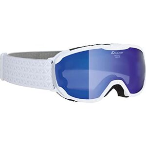 ALPINA Unisexe Enfants, PHEOS Lunettes de ski, white, One Size - Publicité