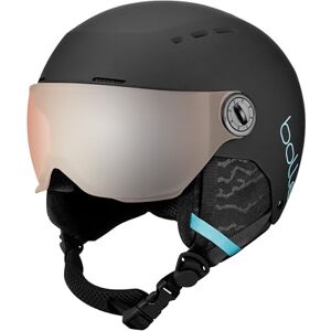 bollé QUIZ VISOR Black Blue Matte XS 49-52cm Orange Gun Cat 2, Casque de ski, Medium, Mixte Enfant - Publicité