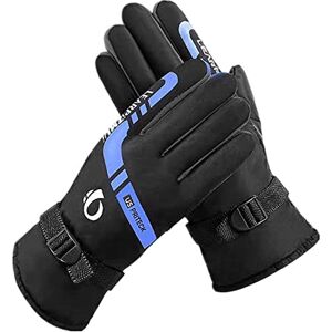 BASTOUR Gants de Ski Gants Hiver Gants Chauds Gants de Sport Gants d'hiver Gants de VTT Gants de Moto Gants de Conduite Antidérapant Gant Thermique pour Ski Cyclisme Randonnée Course à pied Camping, Bleu - Publicité