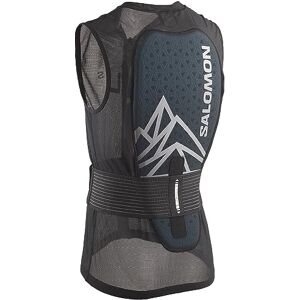 Salomon Flexcell Pro Gilet Protection Dorsale Ski Snowboard Unisexe, Protection Réglable, Respirabilité et Ajustement Facile, Noir, S - Publicité