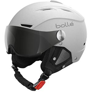 Bollé BACKLINE VISOR White Matte Silver Gun L 59-61cm, Casque de ski, Large, Mixte Adulte - Publicité