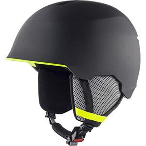 ALPINA Unisexe Enfants, MAROI JR Casque de ski, charcoal-neon matt, 51-54 cm - Publicité