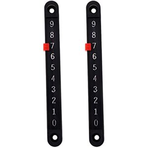 Sharplace Set 2pcs Compteur de de Foosball Hockey de Table Marqueur de Points Étiquette Notation - Publicité