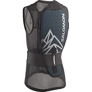 Salomon Flexcell Pro Gilet Protection Dorsale Ski Snowboard Unisexe, Protection Réglable, Respirabilité et Ajustement Facile, Noir, L - Publicité