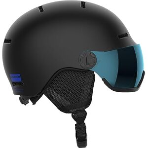 SALOMON ORKA Visor Casque Mixte Enfant, Noir, KM (53-56 cm) - Publicité