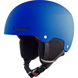 ALPINA Unisexe Enfants, ZUPO Casque de ski, blue matt, 46-48 cm - Publicité