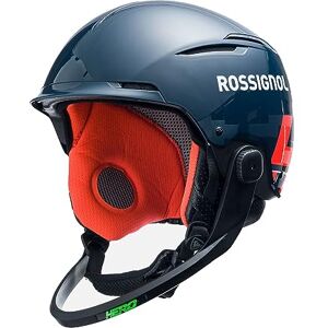 Rossignol Casque De Ski Hero Slalom Impacts BL+mentonniere Bleu Homme Homme Taille m/l Bleu - Publicité