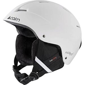 CAIRN Android Mat Blanc jr Casque de Ski Blanc Taille 51-53 - Publicité