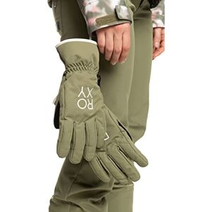 Roxy Fresh Fields Gants de Ski/Snowboard Femme L Marron - Publicité