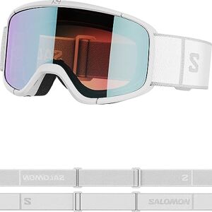 SALOMON Aksium 20 Access Masque de Ski Unisexe, Idéal pour le Ski et le Snowboard, Blanc, Taille Unique - Publicité