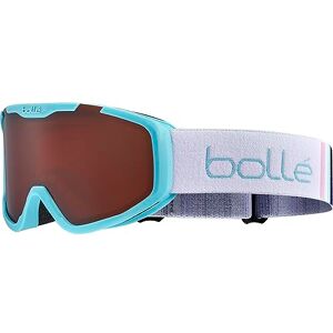 Bollé ROCKET Masque de Ski Junior, Blue & White Matte Rosy Bronze Cat 3, Masque de Ski Enfants - Publicité