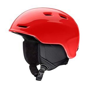 Smith Zoom JR, Casque de Ski Unisexe Enfant, Rouge, Youth Small (48-53) - Publicité